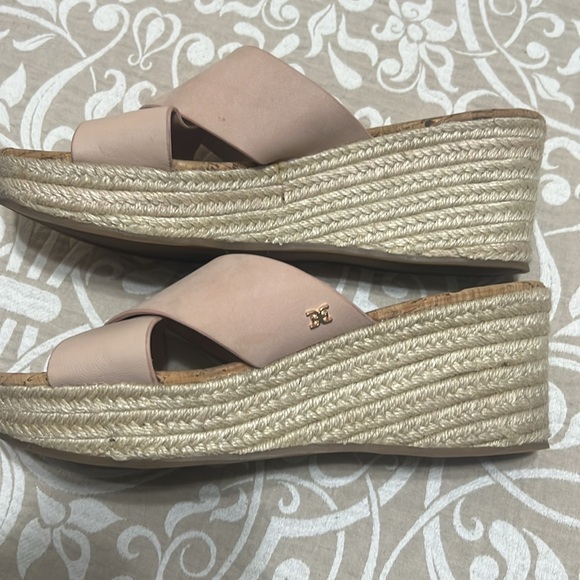 Sam eidelman pink wedge shoes - Picture 2 of 6